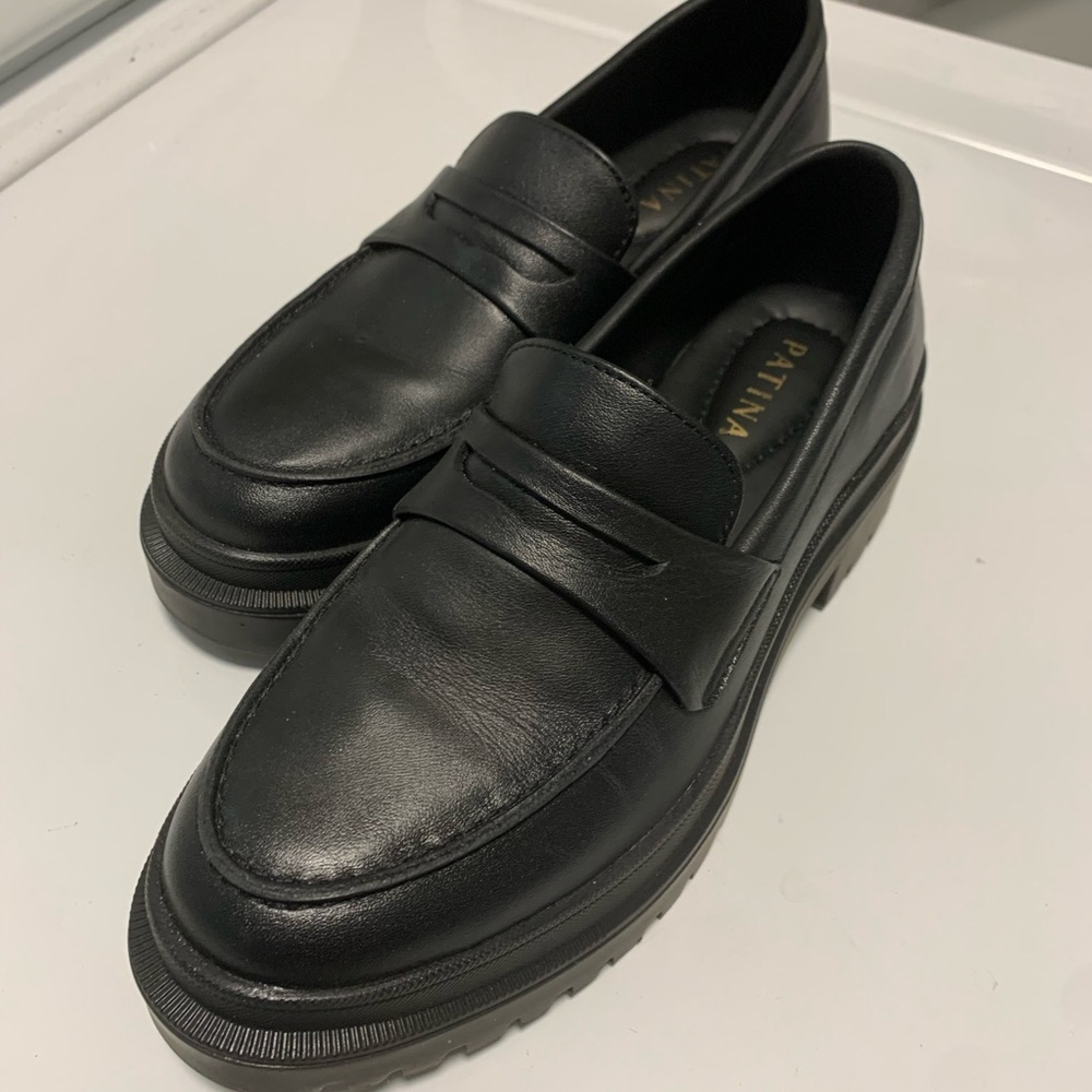 Portland Leather chunky loafers